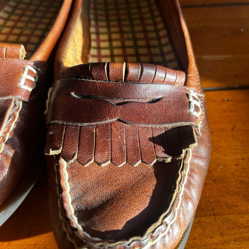 Sperry Women’s Penny Loafer Top-Sider Classic Brown Leather 8.5